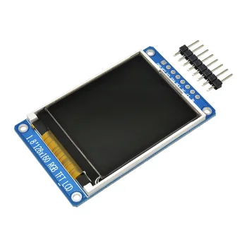 1.8 colio 128X160 spalvoto LCD ekrano modulis ST7735S 3.3V Pakeiskite OLED maitinimo šaltinį Arduino
