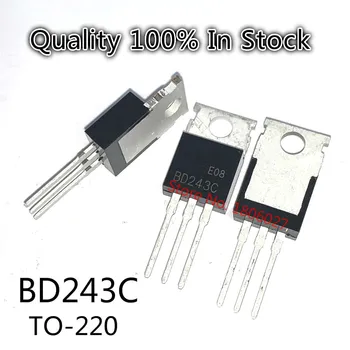 10vnt/lotas Tranzistorius BD243C 6A / 100V NPN TO-220 Tranzistorius