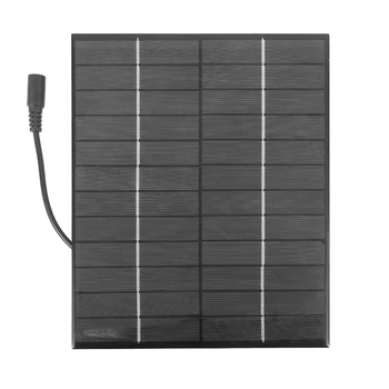 12V 5.2W mini saulės baterijų plokštės polikristaliniai saulės elementai silicio epoksidinė saulės energija 