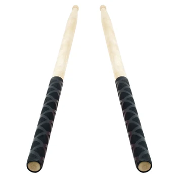 2Pcs Drum Stick Grips Drumsticks Anti-Slip Sweat Absorbed Grip For 7A 5A 5B 7B Drumstick For Drumstick For Drumstick Band Use For Fishing Rod