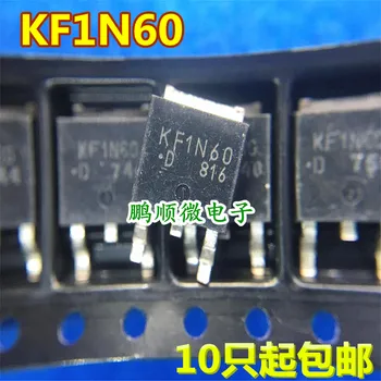 30vnt originalus naujas KF1N60D KF1N60 MOS lauko efekto tranzistorius TO-252 N-kanalas