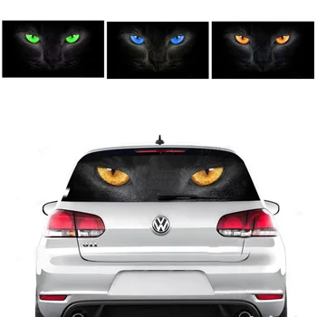 3D Skaidrus automobilio galinio lango lipdukas Siaubo monstrai Drakonas Mėlyna akis Džokeris Vaiduoklis Lipdukas Vinilo grafika