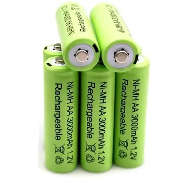 4 ~ 20 VNT 1,2 V 3000 MAh NI MH AA Pre-cargado Bateras Recargables NI-MH Recargable Batera para Juguetes Micrfono De La Cmara