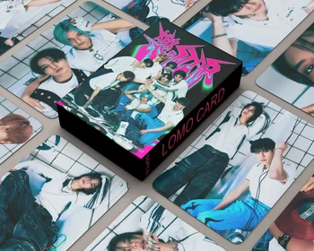 55pcs/set Kpop Stray Kids Photo Cards albumas Rock-STAR ROCK STAR Straykids Lomo Cards