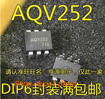 5dalys Originalios atsargos AQV252 AQV252G DIP-6 ic 
