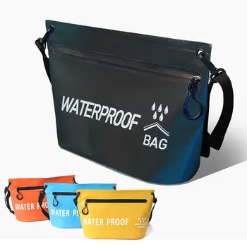 5L Neperšlampamas sausas krepšys Kelioninė rankinė Pakuotė Plovimo maišas Plaukimas plaustais Plaukimas baidarėmis Upės žygis Plūduriuojantys valčių vandens krepšiai