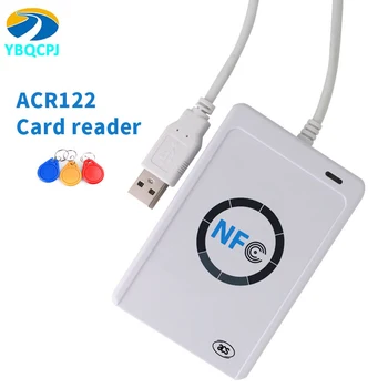 ACR122-A9 IC kortelės kopija RFID kopijuoklio NFC skaitytuvas Rašytojas