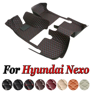 Automobilių grindų kilimėliai Hyundai Nexo Hyeondae Negso FE 2019 2020 2021 2022 5seat kilimas vandeniui atsparus Alfombrillas Coche automobilių aksesuarai