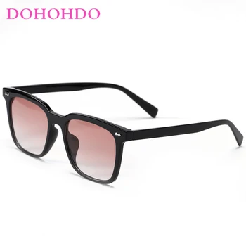 DOHOHDO Fashion Square Moterų akiniai nuo saulės 2024 Dizainas Retro akiniai nuo saulės Moterys Populiarūs akiniai Vyrai Korėjietiški laisvalaikio akiniai UV400