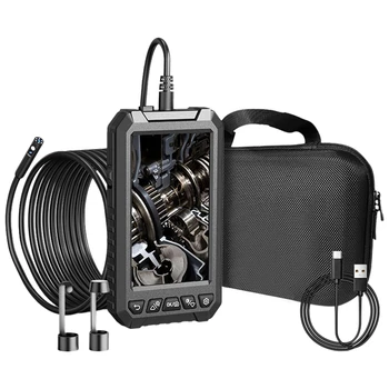  Gręžinio kamera Juoda kamera Endoskopas Pusiau standus lankstus kabelis Gręžinio apžiūros kameros tikrinimo kamera su užpildymo lig