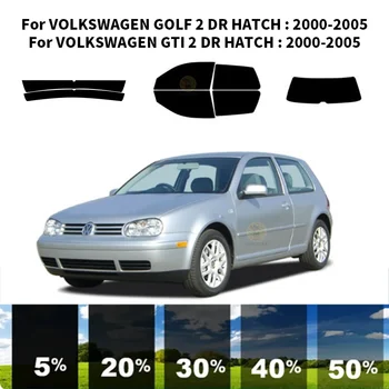 Iš anksto supjaustytas nanokeramikos automobilis UV langų atspalvio rinkinys Automobilinė langų plėvelė VOLKSWAGEN GTI 2 DR HATCH 2000-2005