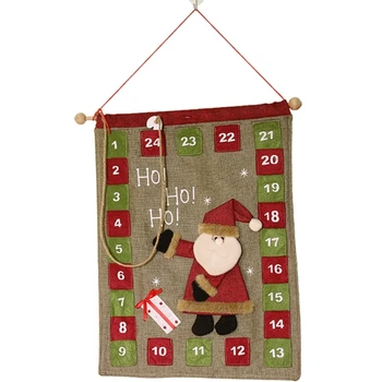 Kalėdų atgalinės atskaitos kalendorius Kalėdinės dekoracijos vaikų šeimai 2024 m. Naujieji metai