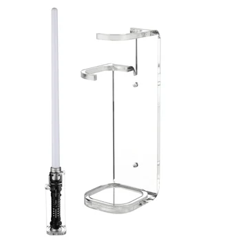 Lightsaber Wall Mount Stand Light Saber Display Rack Wall Holder With Screws Hardwares for Most Lightsabers