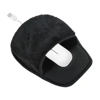 Pelės rankos šiltesnis USB šildomas pelės kilimėlis Elektrinis rankų šildytuvas Šildomas pelės kilimėlis Žieminiai darbalaukio kilimėliai Rankomis šildantis pelės kilimėlis