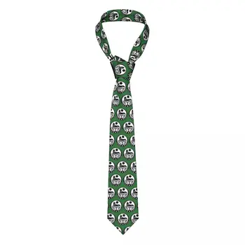 Personalizuoti čečėnų borzo kaklaraiščiai vyrams Klasikinis vilko herbas Šilkinis vestuvinis kaklaraištis