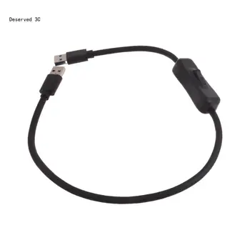 R9CB Patvarus USB vyriškas ir vyriškas laidas suPerjungti įkrovimą ir perduoti duomenis suPerjungti kietosios kameros USB šakotuvą