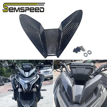 SEMSPEED CFMOTO 800NK 2023 motociklų anglies pluošto priekinio stiklo dangtelio vėjo skydo deflektoriaus apsaugos priedai