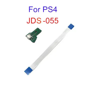 skirta PS4 valdikliui USB įkrovimo prievado lizdo plokštė JDS-055 Rankena įkrovimo lizdo skirstomoji plokštė 12PIN kabelis Modulis PS4