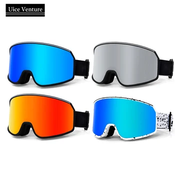 Snieglenčių akiniai Slidinėjimo akiniai Žieminiai apsauga nuo rūko UV apsauga nuo saulės Lauko sportas Dviračių sportas Motociklas Neperpučiami akiniai