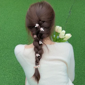 Tulpių žiedų plaukų segtuko griebimo klipas moterims Mergaitė Pavasario vasara Ryklio spaustukas Plaukų aksesuarai Lašų siuntimas