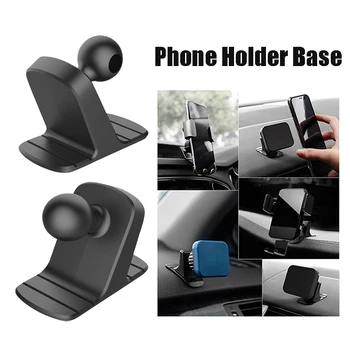Universalus prietaisų skydelio siurbimo pagrindas 17 mm rutulinės galvutės automobilio mobiliojo telefono laikiklis Mobiliojo magneto stovas Automobilinio įkroviklio gravitacijos laikiklių palaikymas