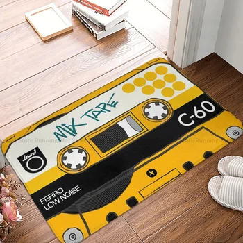 Įrašyta muzikos kasetė Senosios mokyklos vonios kilimėlis Geltonas mišrus durų kilimėlis Virtuvės kilimas Lauko kilimas Namų dekoravimas