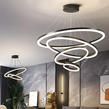 šiaurietiškas namų dekoras Šviestuvai valgomajam blizgantys pakabinami šviestuvai pakabinami šviestuvai luboms Šviestuvas patalpų apšvietimas